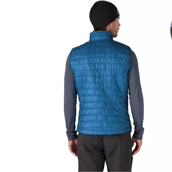 PATAGONIA Men’s Nano Puff Vest - Color Endless Blue - Size L - Picture 3 of 5